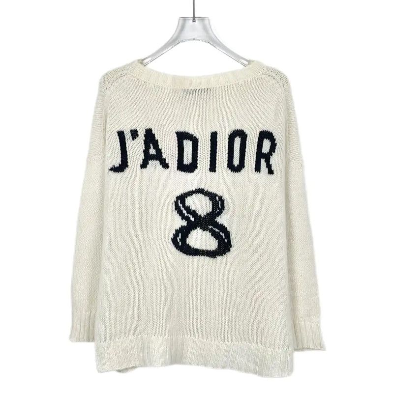 Dior Dior Beige Cashmere Women’s Pullover Sweater 0089 Size XS / US 0-2 / IT 36-38 - 2 Thumbnail