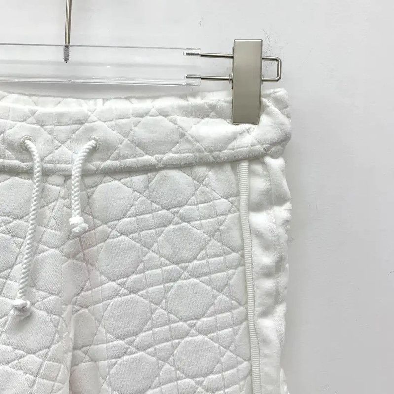Dior Dior White Cotton Women's Shorts 0089 Size 22" - 3 Thumbnail