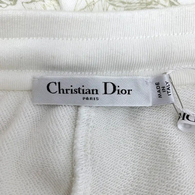 Dior Dior Women's White Cotton Shorts 0089 Size 23" - 5 Thumbnail