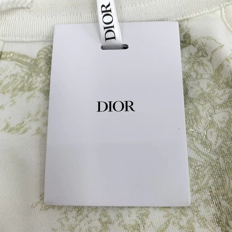 Dior Dior Women's White Cotton Shorts 0089 Size 23" - 6 Thumbnail