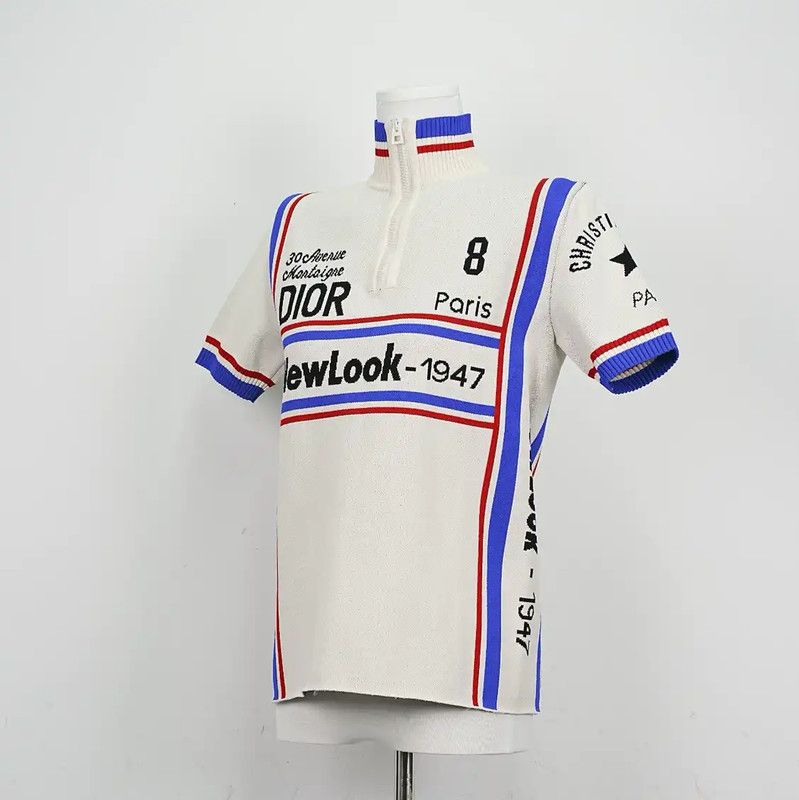 Dior Dior Summer White Logo Short Sleeve T-Shirt 0089 Size M / US 6-8 / IT 42-44 - 3 Thumbnail