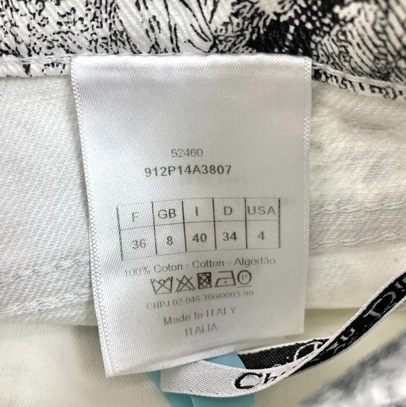 Dior Dior Gray Cotton Women's Shorts 0089 Size 22" - 7 Thumbnail