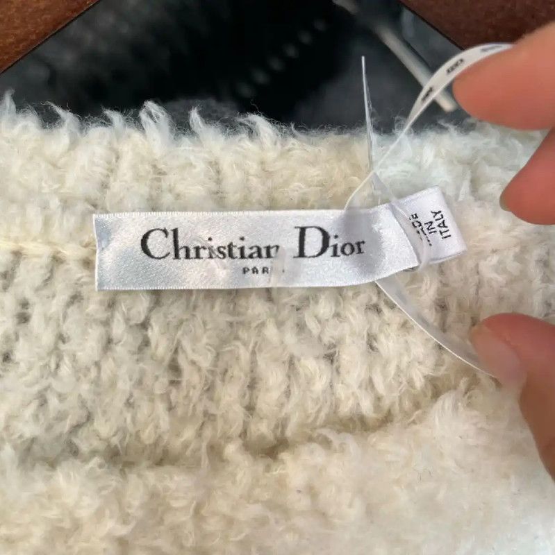 Dior Dior Wool Knit Sweater for Women 0089 Size S / US 4 / IT 40 - 3 Thumbnail