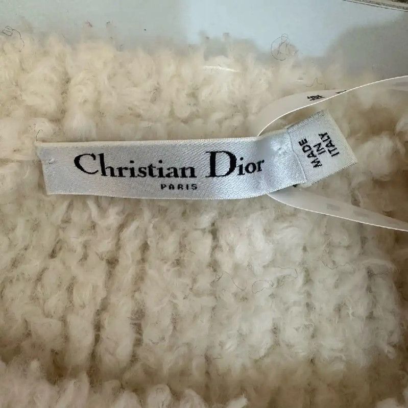 Dior Dior White Wool Pullover Sweater XS 0089 Size XS / US 0-2 / IT 36-38 - 3 Thumbnail
