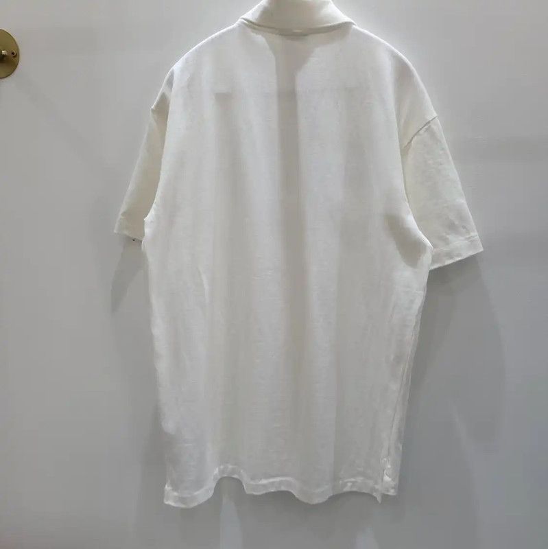Dior Dior White Cotton Short Sleeve T-Shirt 0089 Size M / US 6-8 / IT 42-44 - 2 Thumbnail