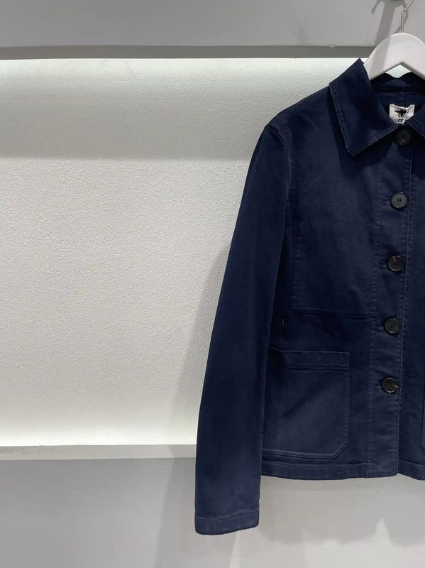Dior Dior Women's Spring Autumn Blue Jacket 0089 Size ONE SIZE - 3 Thumbnail