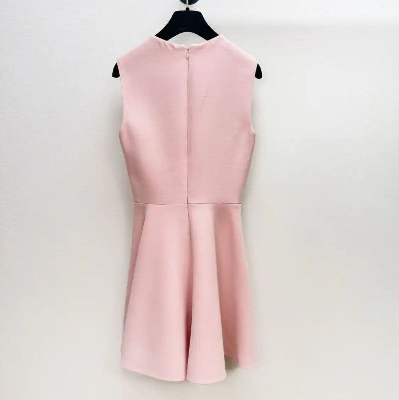 Dior Dior Summer Pink Sleeveless Dress 0089 Size S / US 4 / IT 40 - 2 Thumbnail