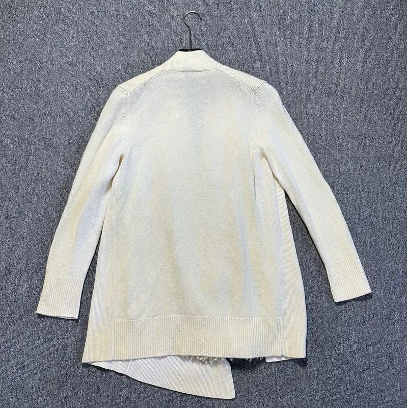 Dior Dior Embroidered Cashmere Cardigan in Cream 0089 Size M / US 6-8 / IT 42-44 - 3 Thumbnail