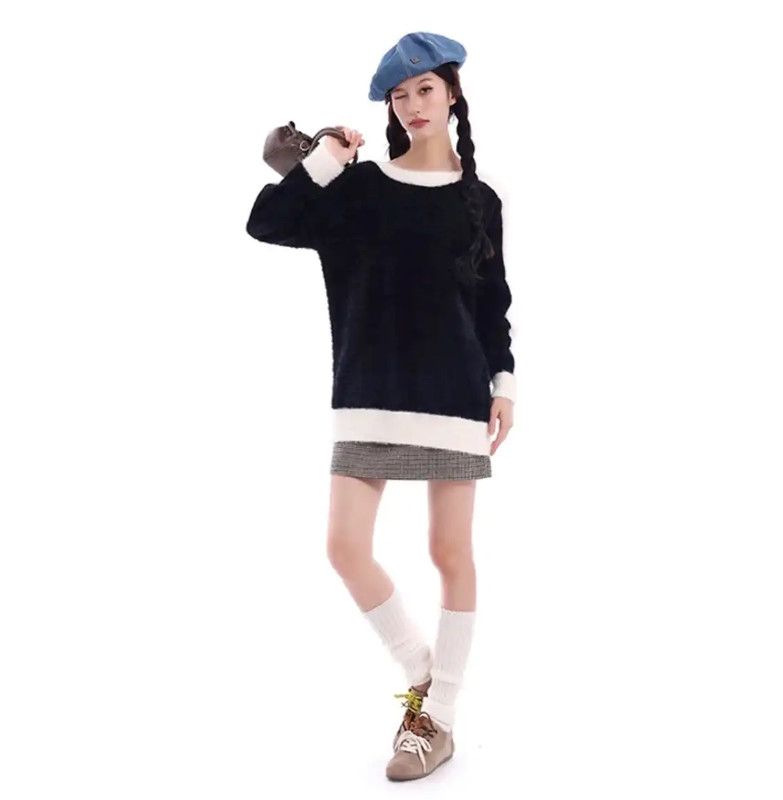 Dior Dior Colorblock Cotton Blend Pullover Sweater 0089 Size L / US 10 / IT 46 - 8 Thumbnail
