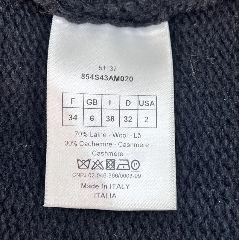 Dior Dior Colorblock Cotton Blend Pullover Sweater 0089 Size L / US 10 / IT 46 - 5 Thumbnail