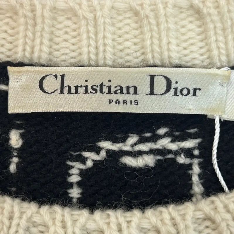 Dior Dior Colorblock Cotton Blend Pullover Sweater 0089 Size L / US 10 / IT 46 - 4 Thumbnail