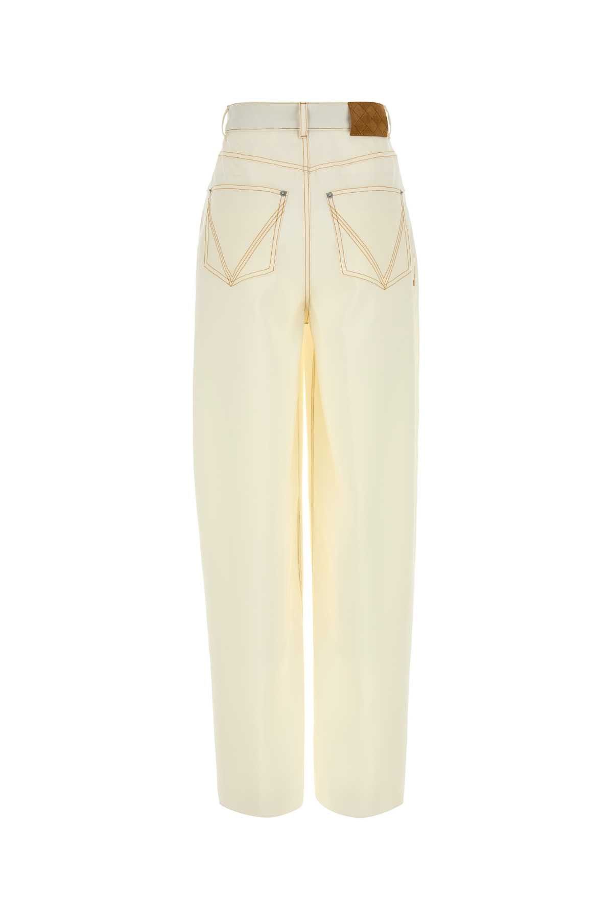Bottega Veneta White Wool Pant Size 28" / US 6 / IT 42 - 2 Thumbnail