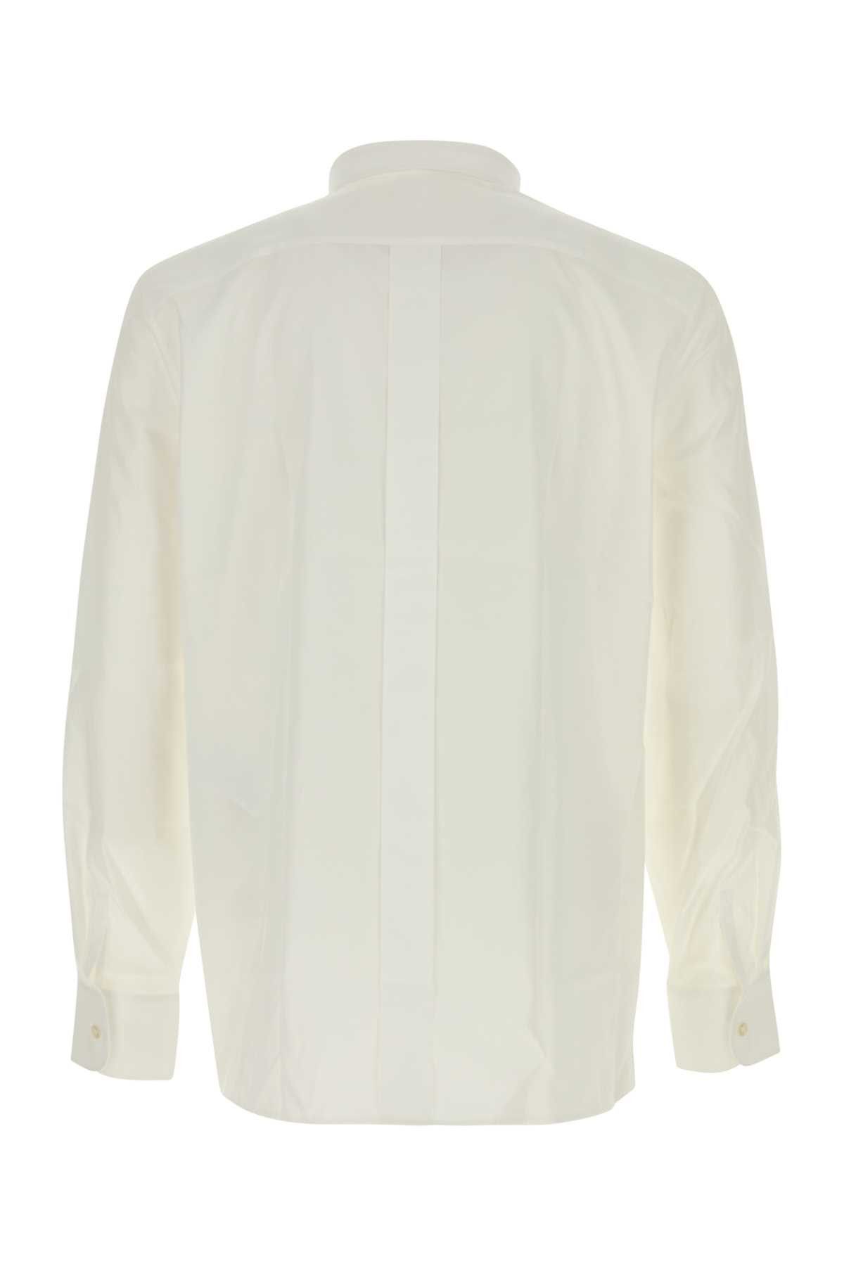 Saint Laurent Paris White Poplin Shirt Size US L / EU 52-54 / 3 - 2 Thumbnail
