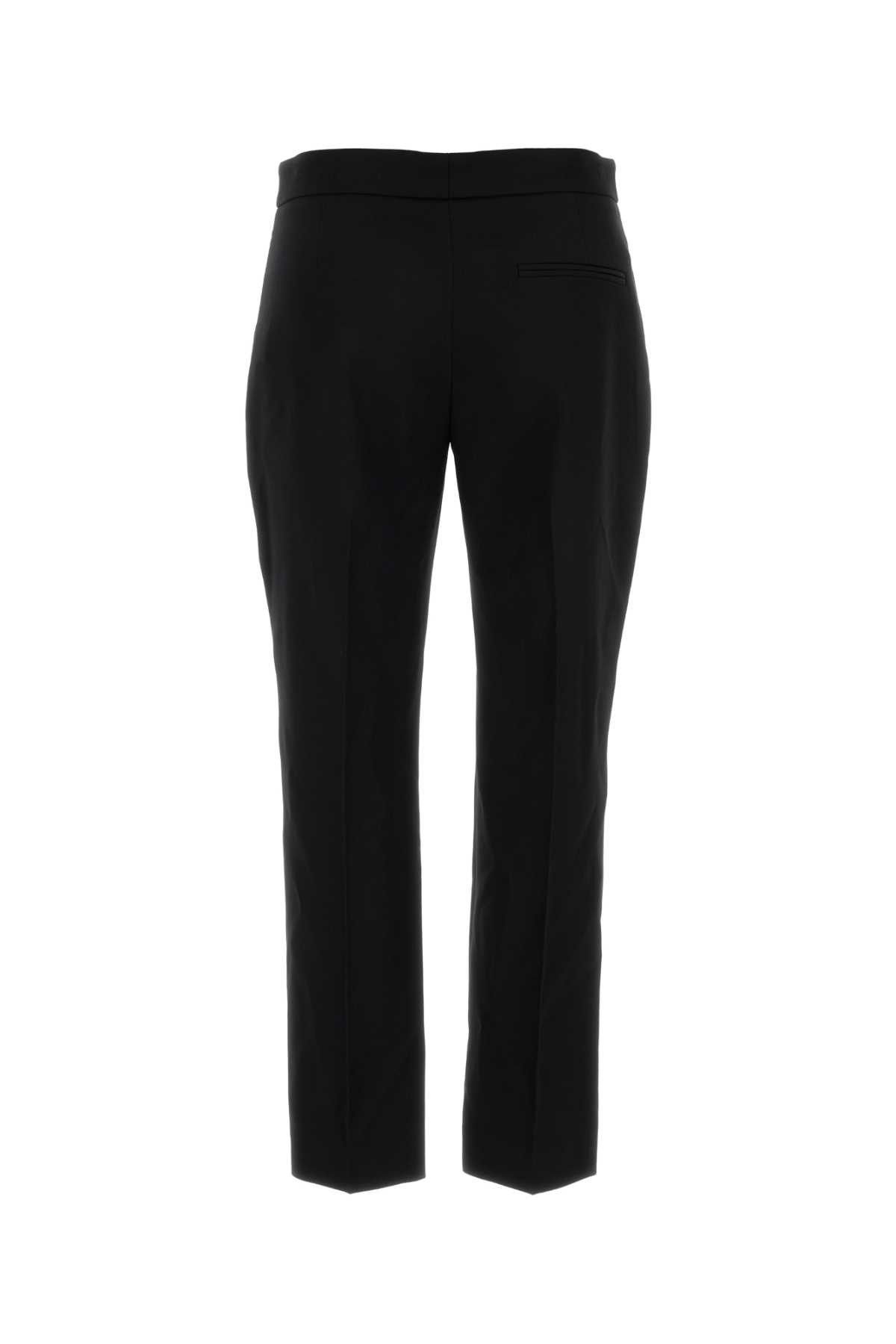 Alexander McQueen Black Wool Pant Size 27" / US 4 / IT 40 - 2 Thumbnail