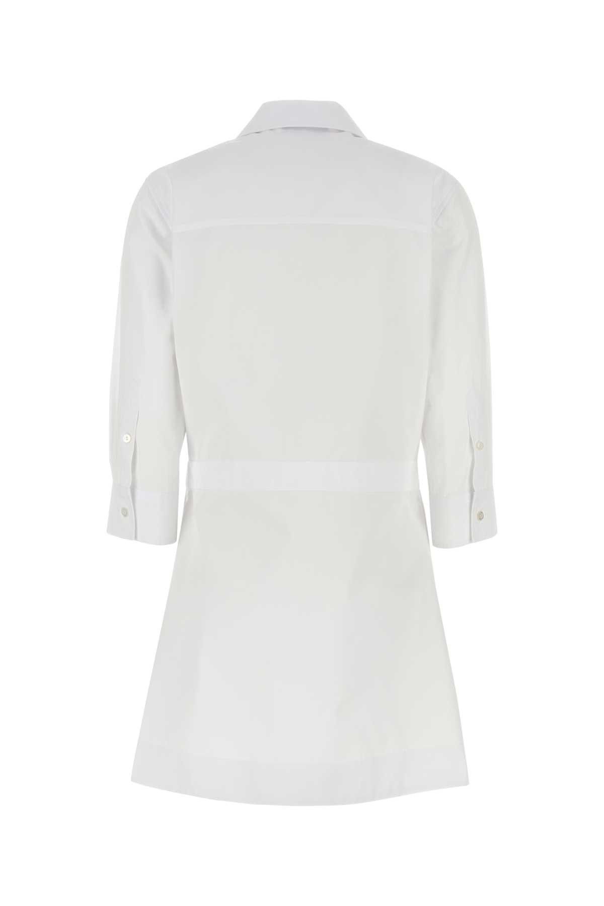 Gucci White Poplin Shirt Dress Size M / US 6-8 / IT 42-44 - 2 Thumbnail