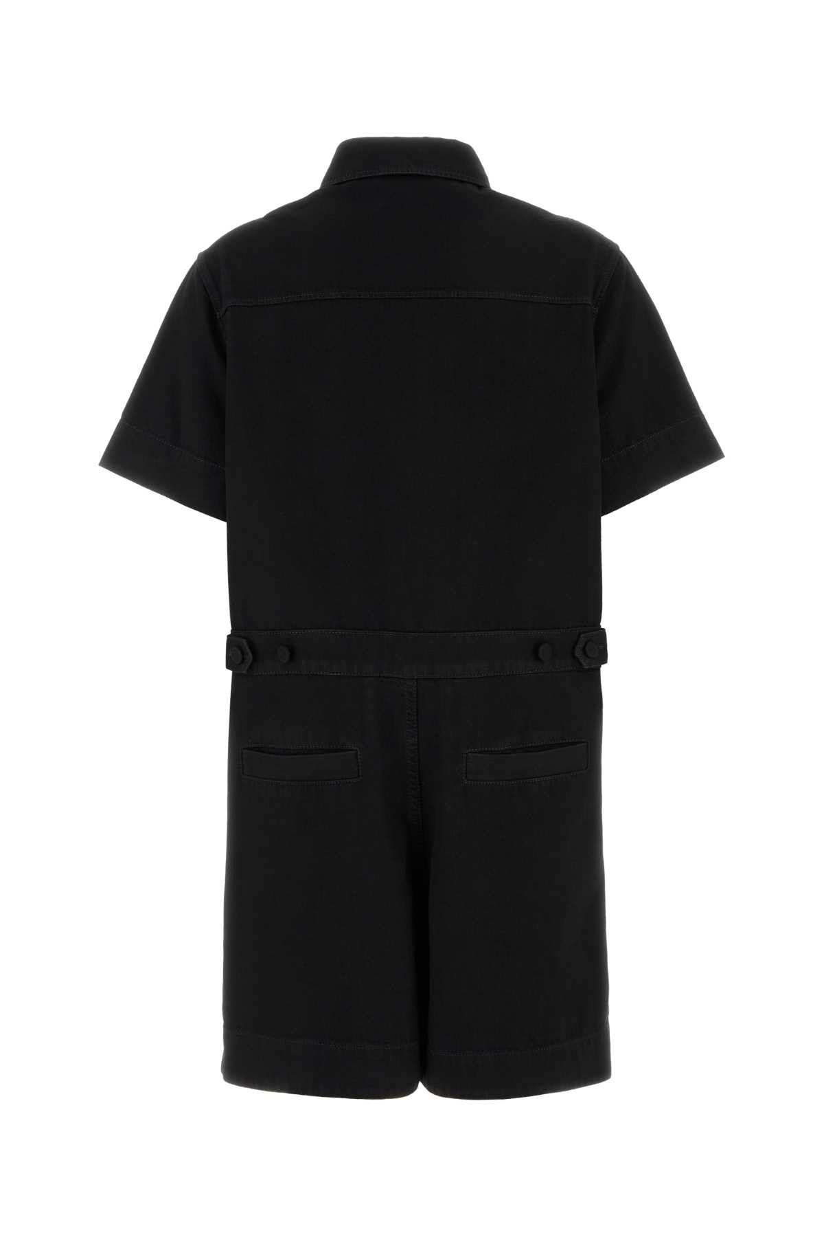 Gucci Black Denim Jumpsuit Size 27" / US 4 / IT 40 - 2 Thumbnail