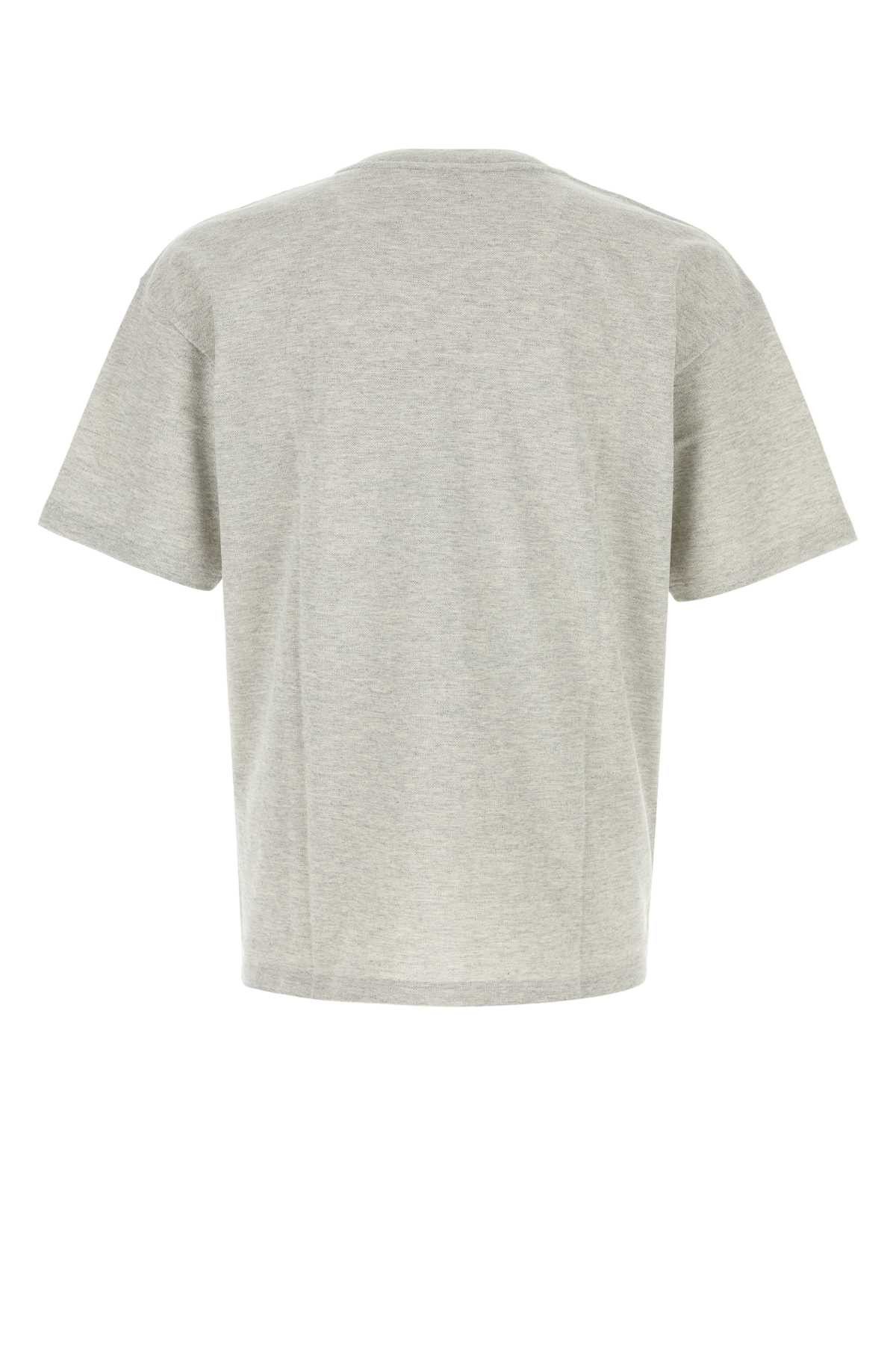 Saint Laurent Paris Grey Piquet T-Shirt Size US S / EU 44-46 / 1 - 2 Thumbnail