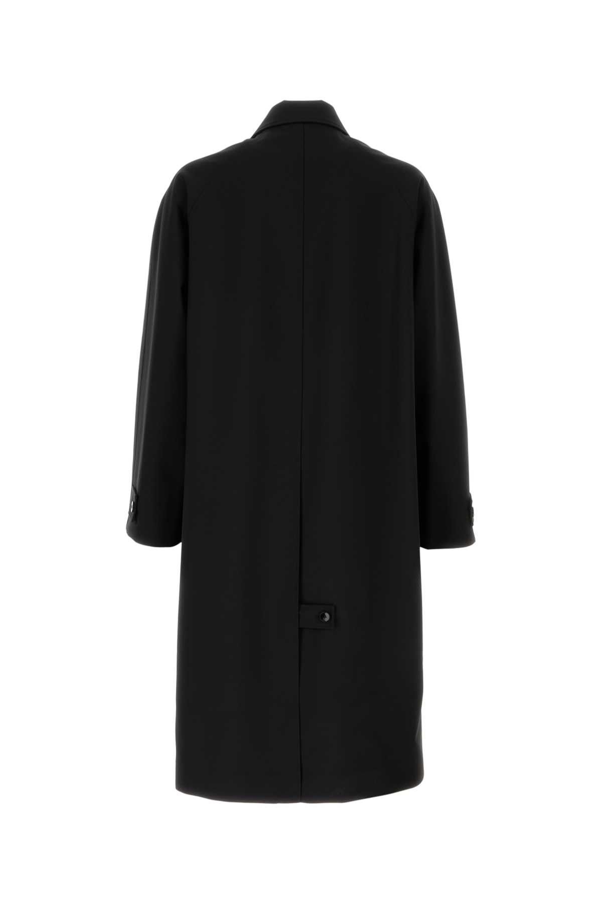 Gucci Black Wool Overcoat Size US XL / EU 56 / 4 - 2 Thumbnail