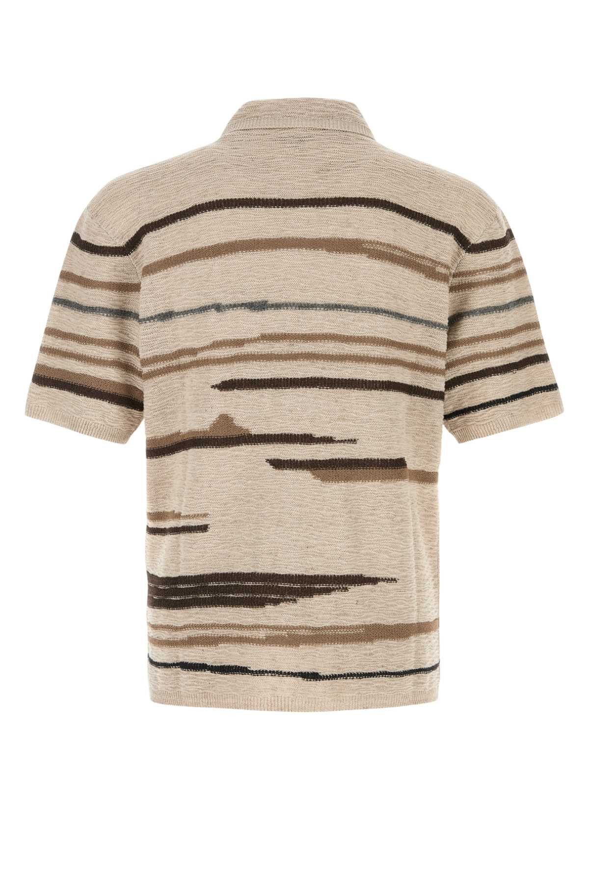 Bottega Veneta Embroidered Cotton Blend Polo Shirt Size US XL / EU 56 / 4 - 2 Thumbnail