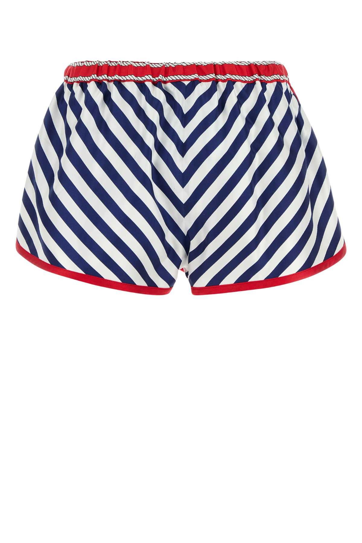 Gucci Printed Silk Shorts Size 28" / US 6 / IT 42 - 2 Thumbnail