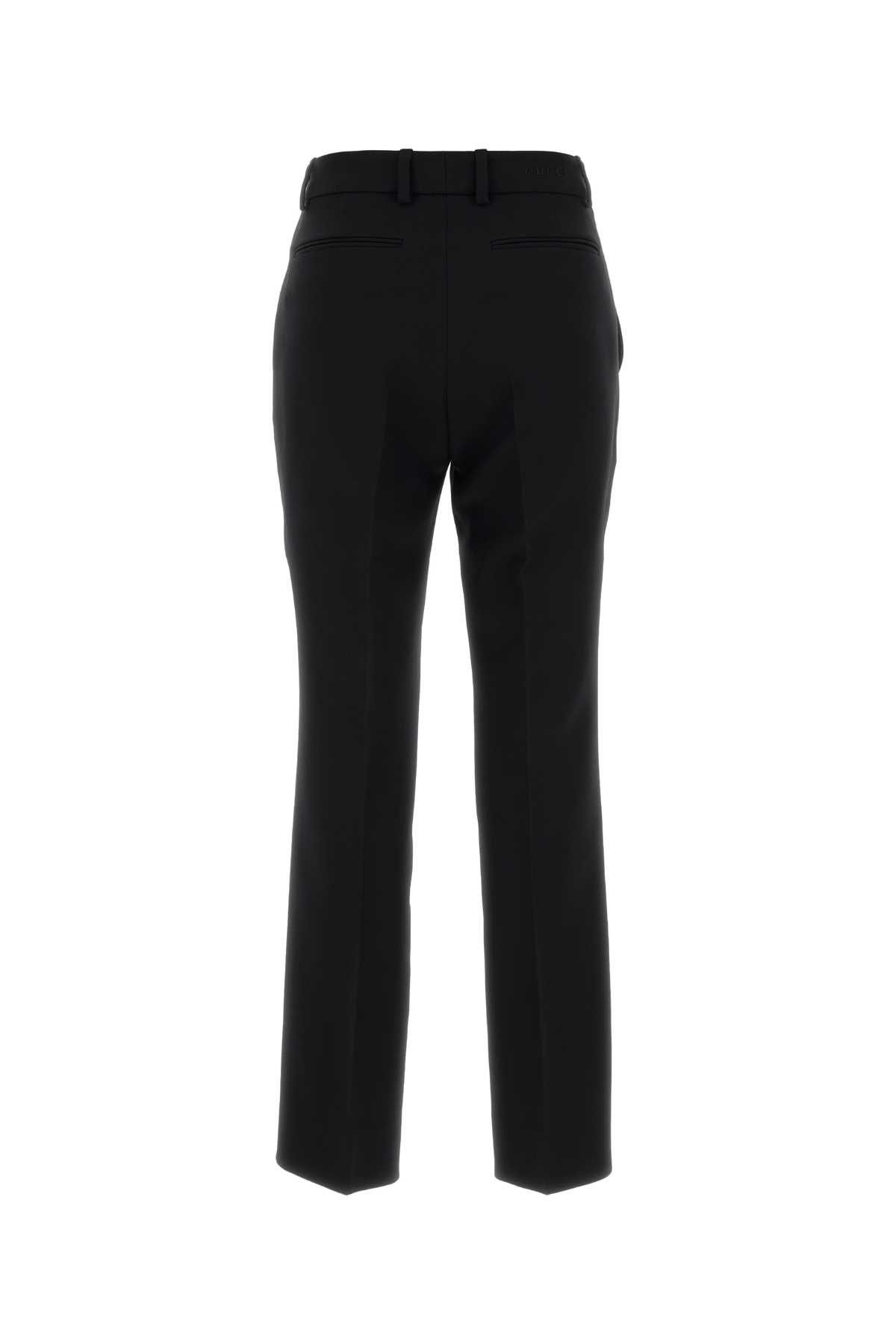 Gucci Black Cady Pant Size 28" / US 6 / IT 42 - 2 Thumbnail