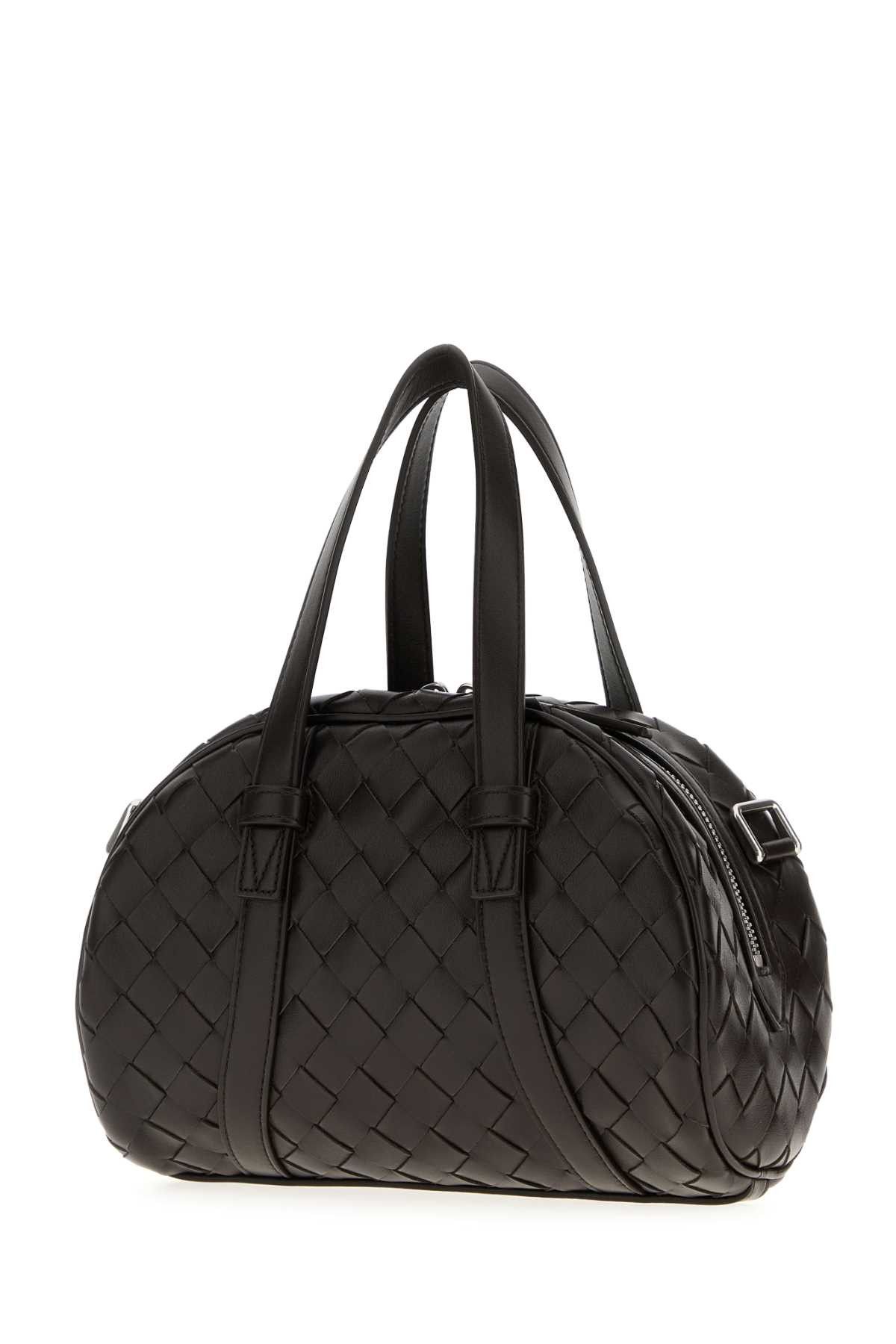 Bottega Veneta Black Leather Handbag Size ONE SIZE - 2 Thumbnail