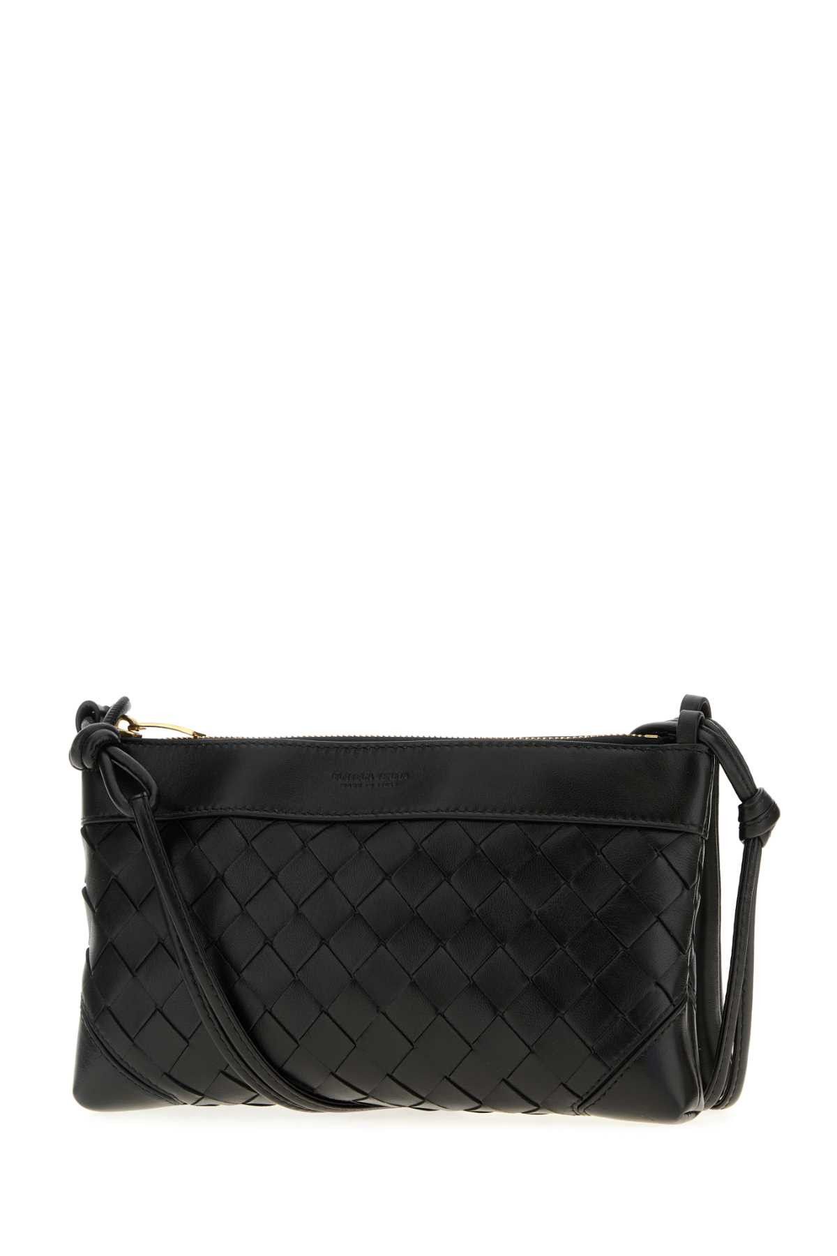 Bottega Veneta Black Leather Crossbody Bag Size ONE SIZE - 2 Thumbnail