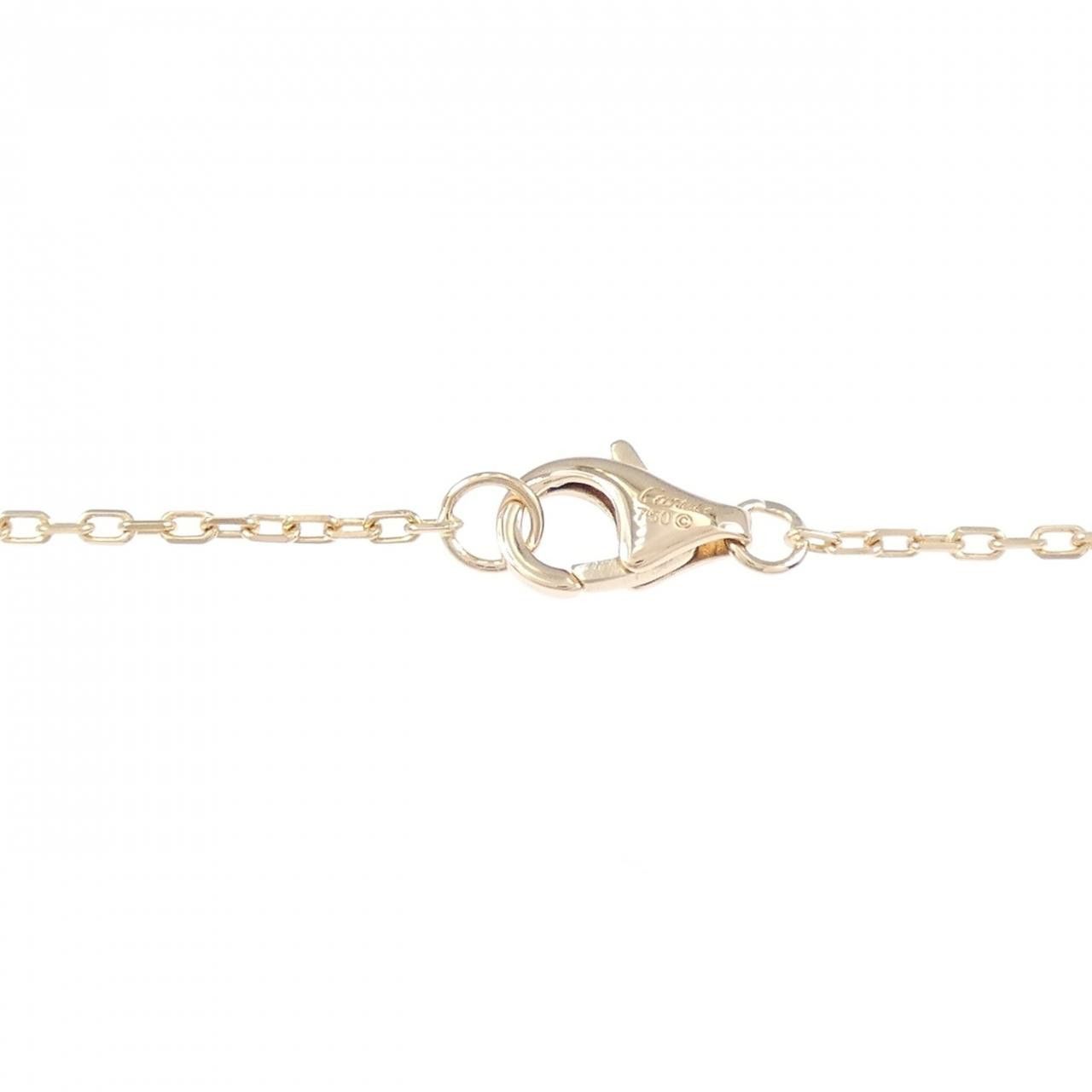 Cartier Cartier Cartier Logo 750 Pink Gold Necklace Limited Crocodile skin Necklace B7222000 DUTY FREE for USA Size ONE SIZE - 5 Thumbnail