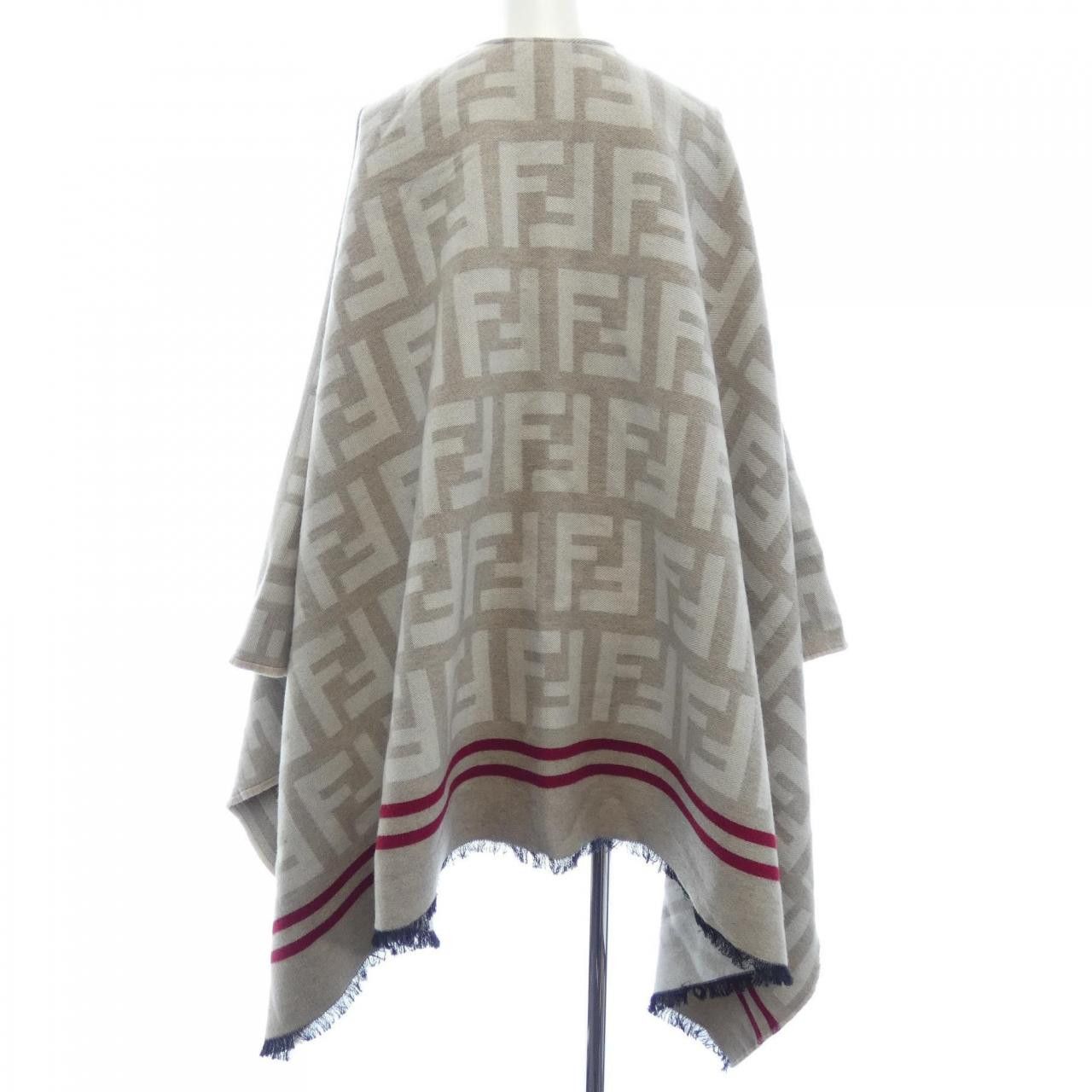 Fendi Fendi Fendi FXX636 A3Q1 Cape Others Outerwear FXX636 A3Q1 DUTY FREE for USA Size ONE SIZE - 2 Thumbnail