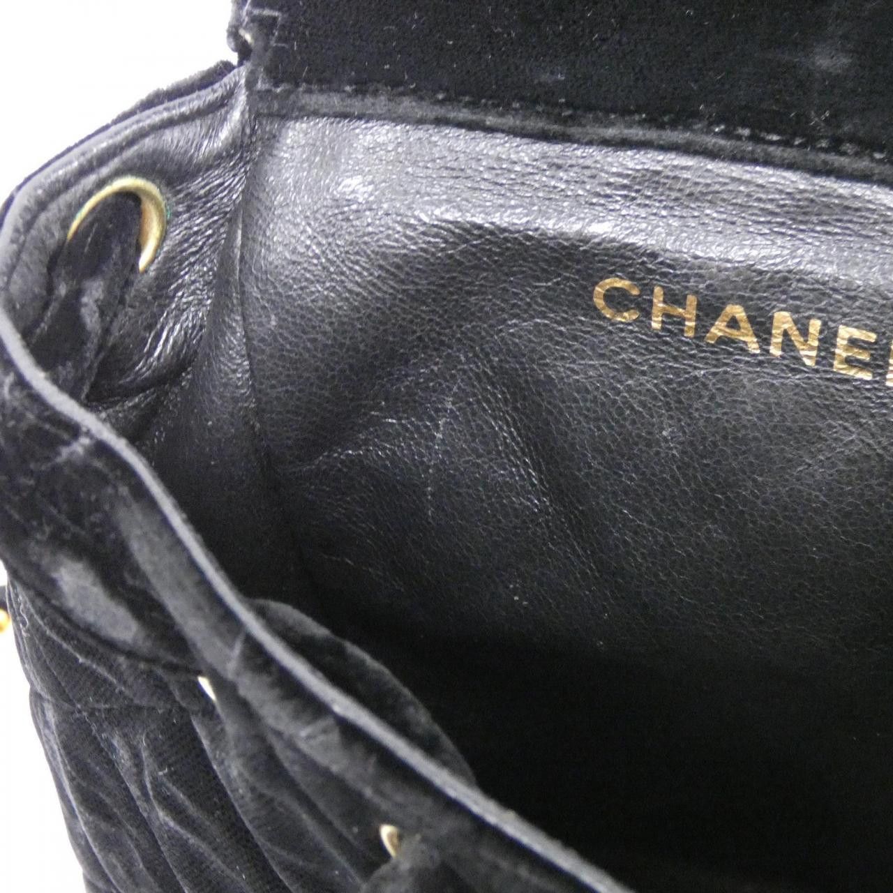 Chanel Chanel Chanel Velour Backpack Suede Backpack DUTY FREE for USA Size ONE SIZE - 7 Thumbnail