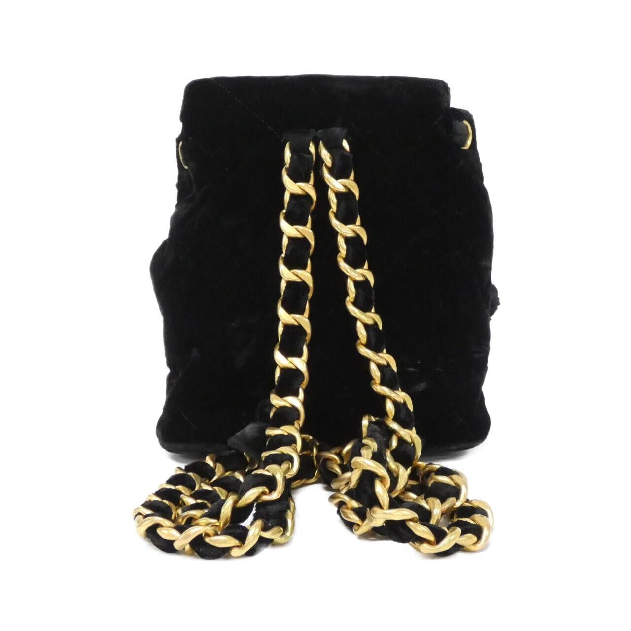 Chanel Chanel Chanel Velour Backpack Suede Backpack DUTY FREE for USA Size ONE SIZE - 2 Thumbnail