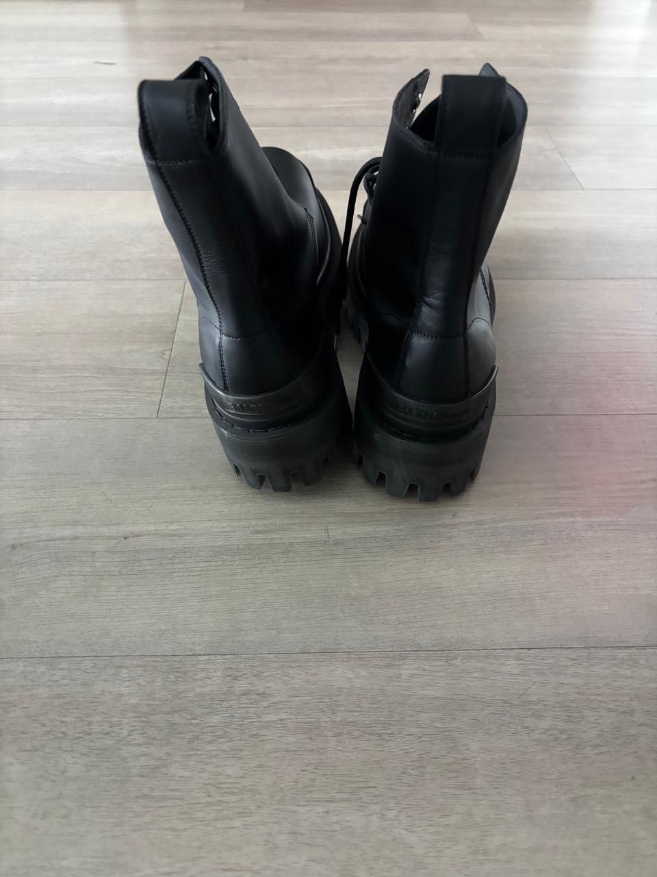 Balenciaga Leather Strike Boots Size US 7.5 / IT 37.5 - 6 Thumbnail