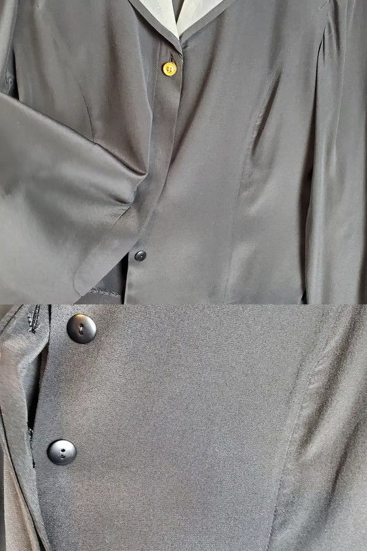 Dior Dior Black Silk Logo Long Sleeve Shirt 0089 Size M / US 6-8 / IT 42-44 - 6 Thumbnail