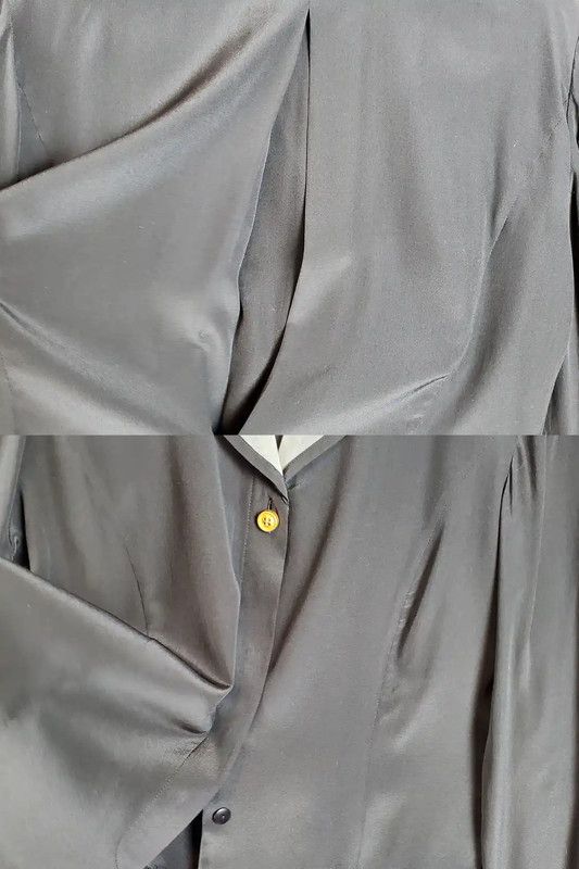 Dior Dior Black Silk Logo Long Sleeve Shirt 0089 Size M / US 6-8 / IT 42-44 - 8 Thumbnail