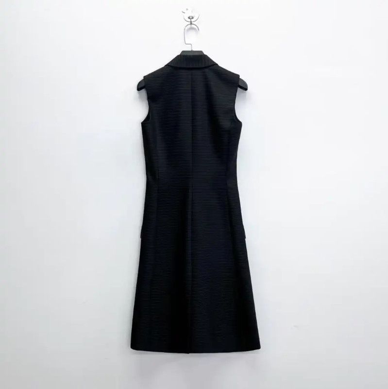 Dior Black Wool A-Line Dress for Women 0089