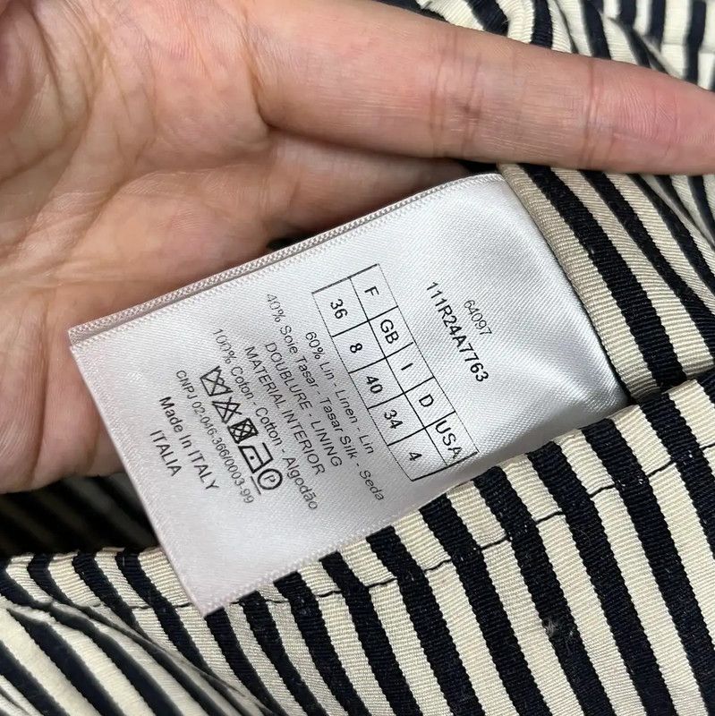 Dior Dior Striped Cotton Dress S Size 0089 Size S / US 4 / IT 40 - 4 Thumbnail