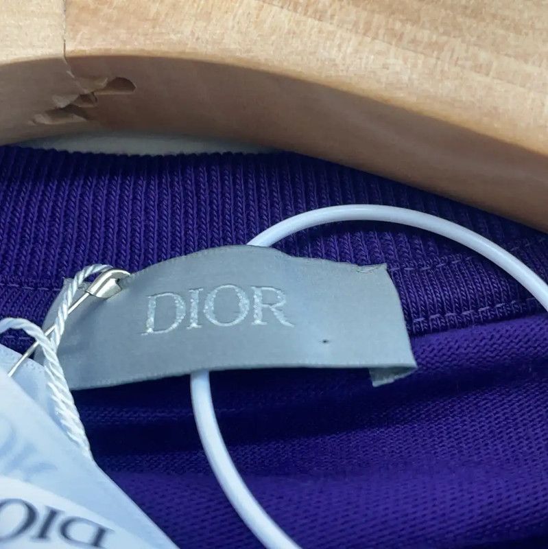 Dior Dior Purple Cotton Women's T-Shirt XL 0089 Size XL / US 12-14 / IT 48-50 - 3 Thumbnail