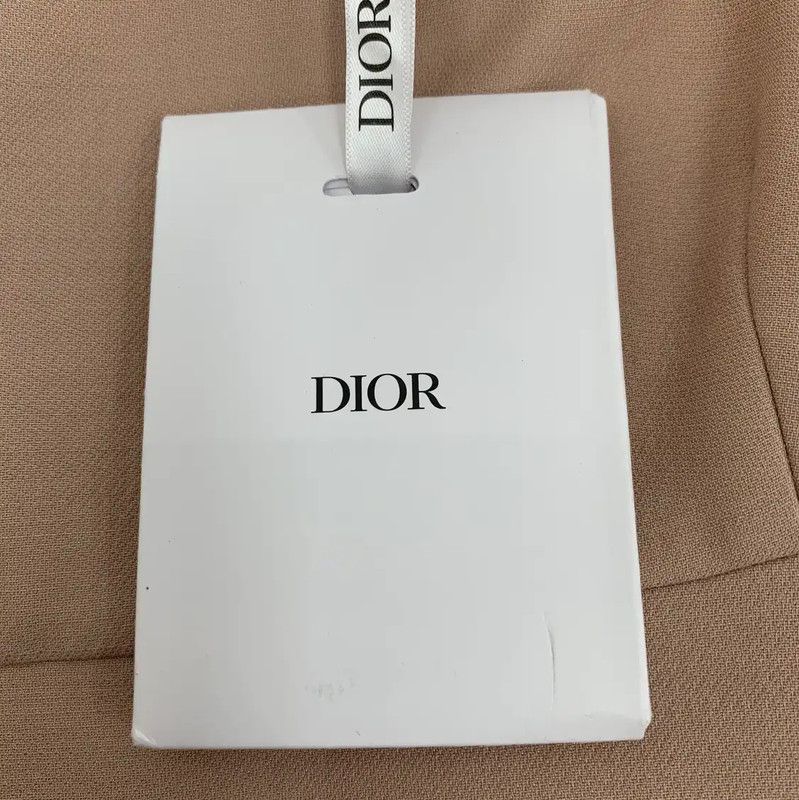 Dior Dior Women's Beige Wool Dress Size S 0089 Size S / US 4 / IT 40 - 6 Thumbnail