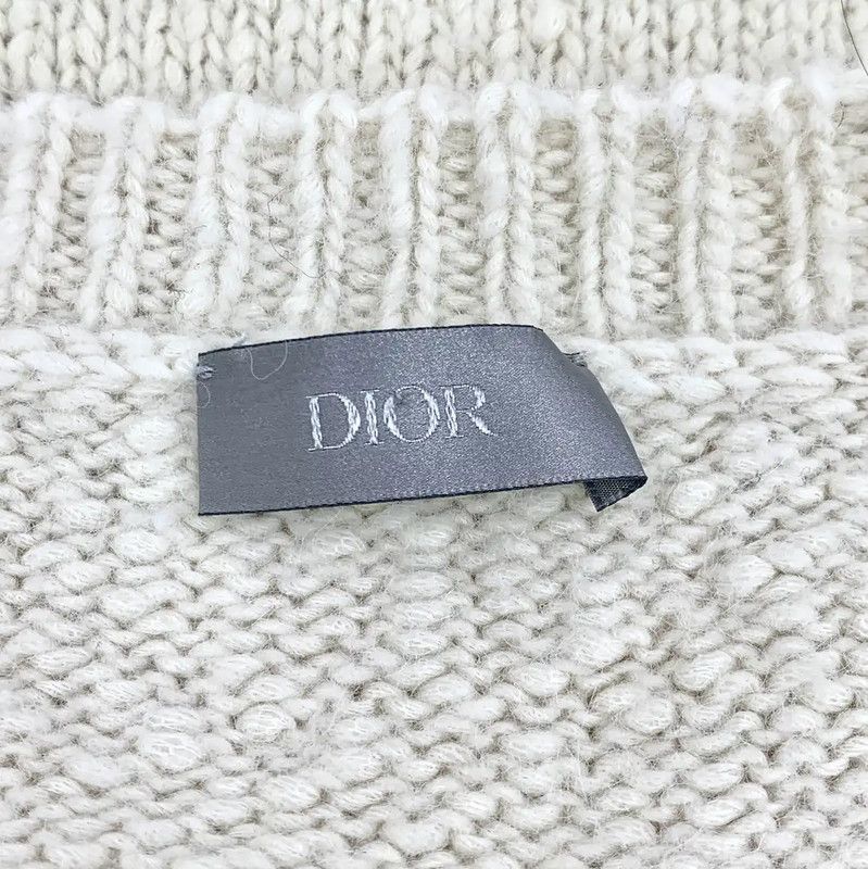 Dior Dior Beige Wool Women's T-Shirt with Tiger Design 0089 Size XL / US 12-14 / IT 48-50 - 6 Thumbnail
