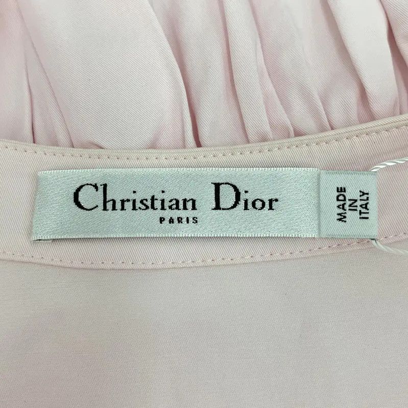 Dior Dior Pink Cotton Mini Dress for Women 0089 Size S / US 4 / IT 40 - 5 Thumbnail
