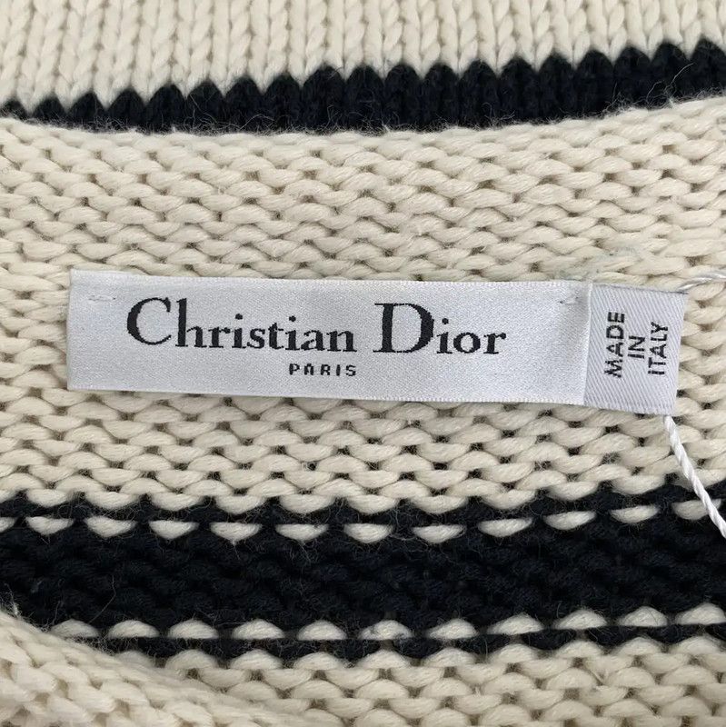 Dior Dior Striped Cotton Women's Sweater 0089 Size XS / US 0-2 / IT 36-38 - 6 Thumbnail