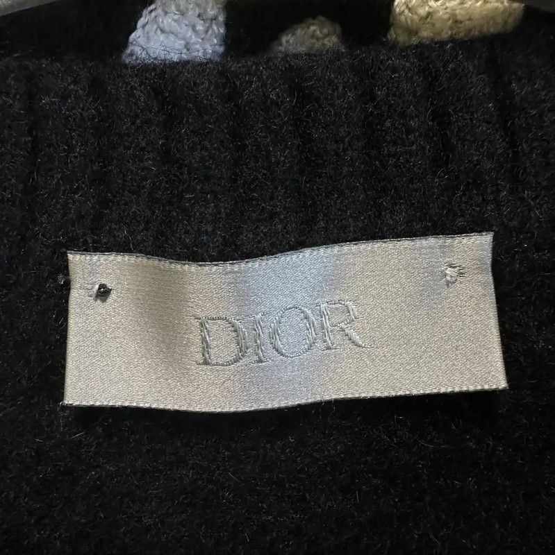 Dior Dior Black Wool Blend Short Sleeve Sweater 0089 Size L / US 10 / IT 46 - 6 Thumbnail