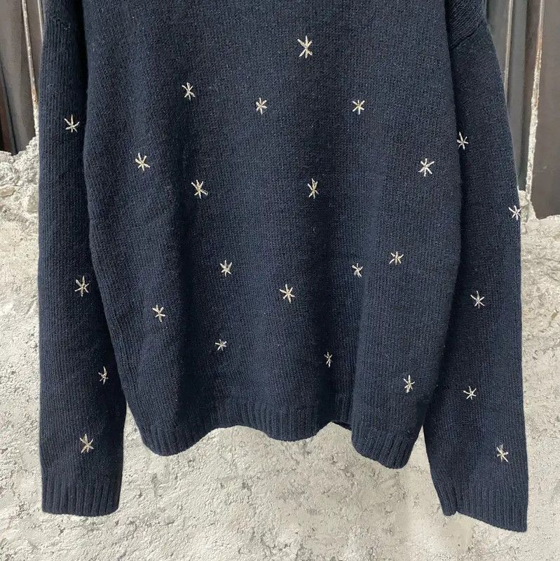 Dior Dior Blue Long Sleeve Sweater for Women 0089 Size ONE SIZE - 4 Thumbnail