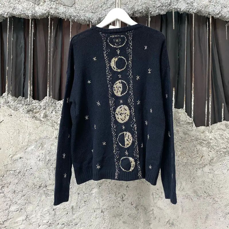 Dior Dior Blue Long Sleeve Sweater for Women 0089 Size ONE SIZE - 2 Thumbnail