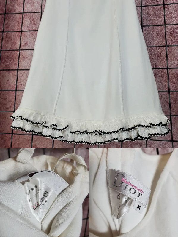 Dior Dior Sleeveless Ruffled Summer Dress for Women 0089 Size M / US 6-8 / IT 42-44 - 6 Thumbnail