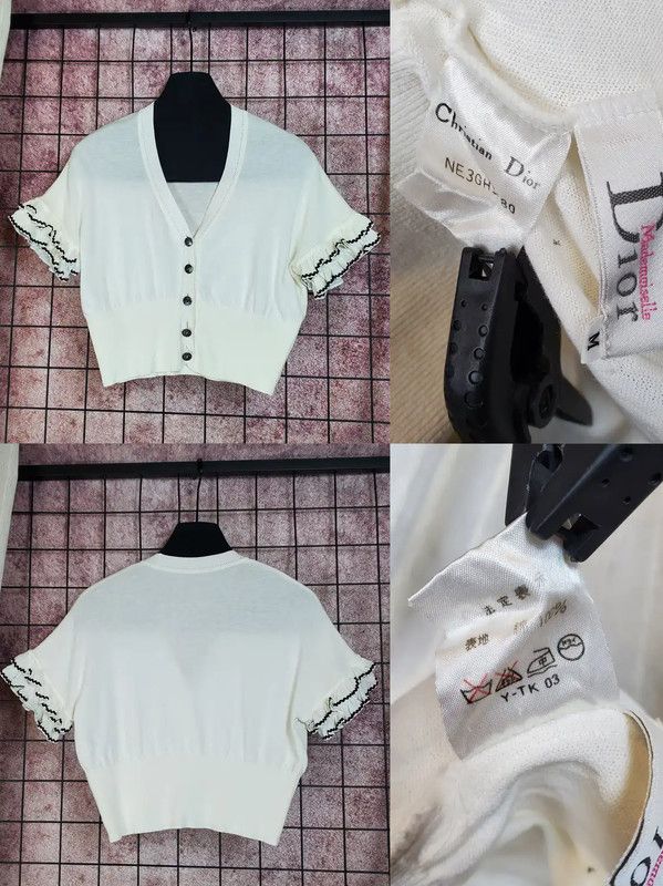 Dior Dior Sleeveless Ruffled Summer Dress for Women 0089 Size M / US 6-8 / IT 42-44 - 3 Thumbnail