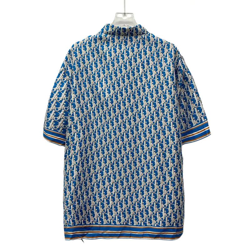 Dior Dior Blue Silk Ladies Shirt 0089 Size M / US 6-8 / IT 42-44 - 2 Thumbnail