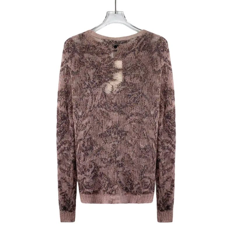 Dior Dior Light Pink Cashmere Pullover Sweater 0089 Size XS / US 0-2 / IT 36-38 - 2 Thumbnail