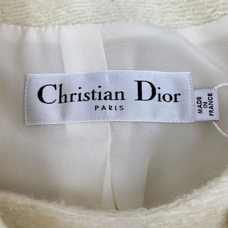 Dior Dior Beige Mohair Women’s Jacket 0089 Size ONE SIZE - 7 Thumbnail