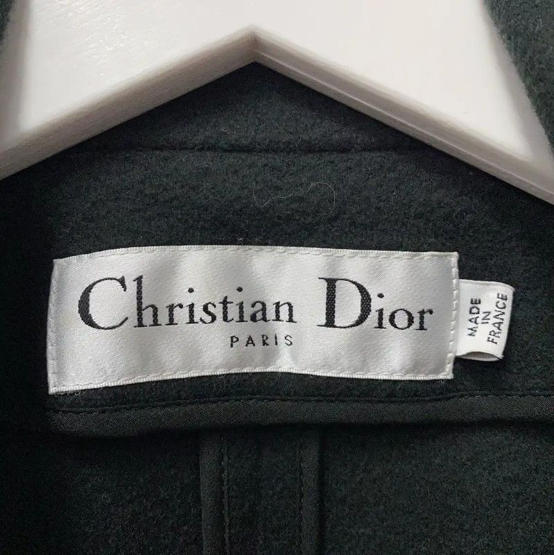 Dior Dior Black Cashmere Long Coat for Women 0089 Size ONE SIZE - 5 Thumbnail